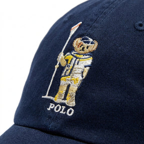 Boné Polo RL Rowing Bear - Azul Marinho