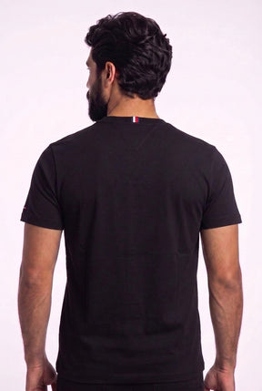 Camiseta TH Shelter Meadow Night Line - Preta