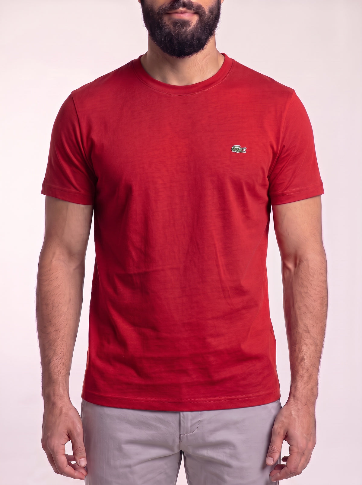 Camiseta Algodão Pima LCT - Vermelha