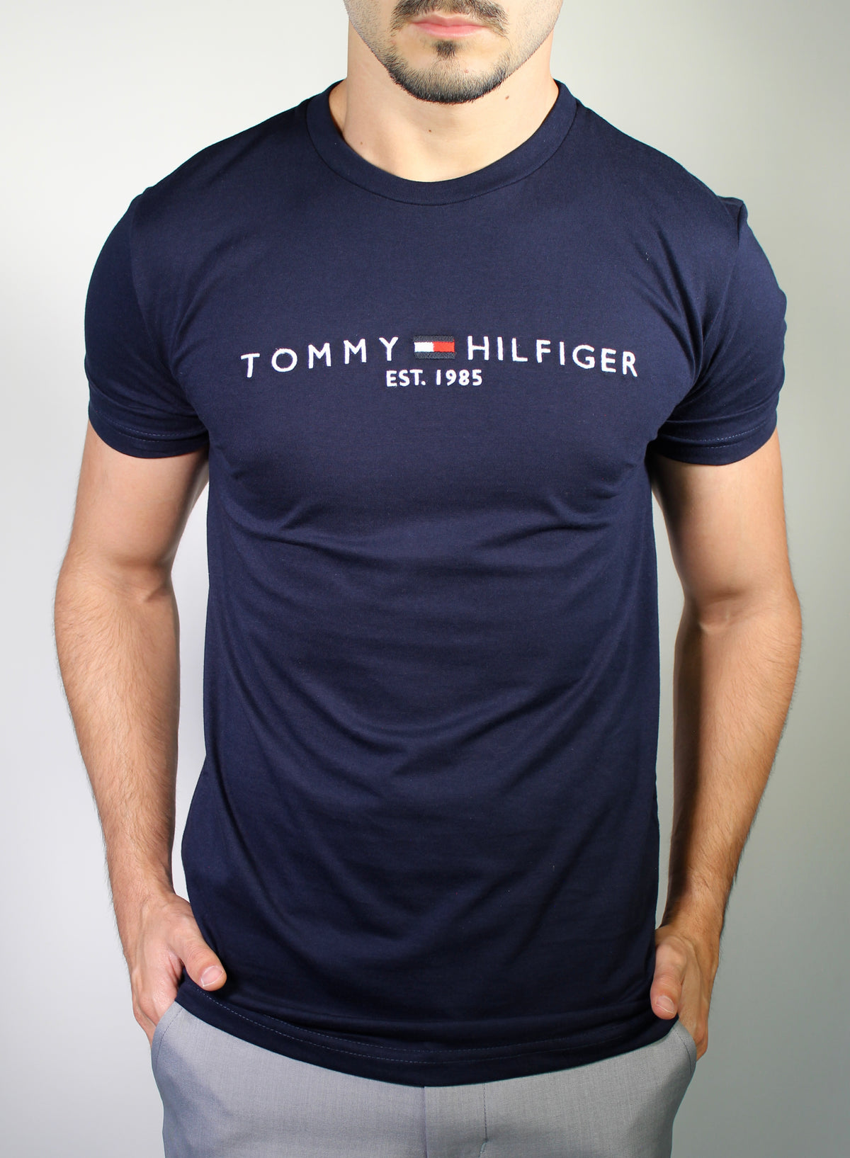 Camiseta TH Est. 1985 - Azul Marinho