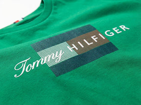 Camiseta TH Grid Flag Urban Concept - Verde Bandeira