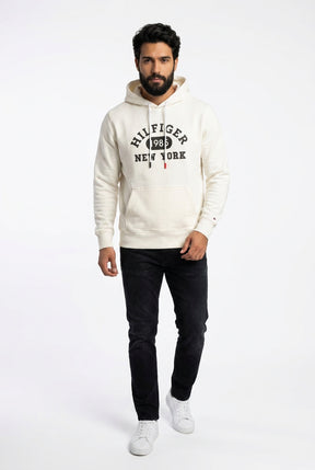 Moletom TH NYC Timeless Hoodie - Branco