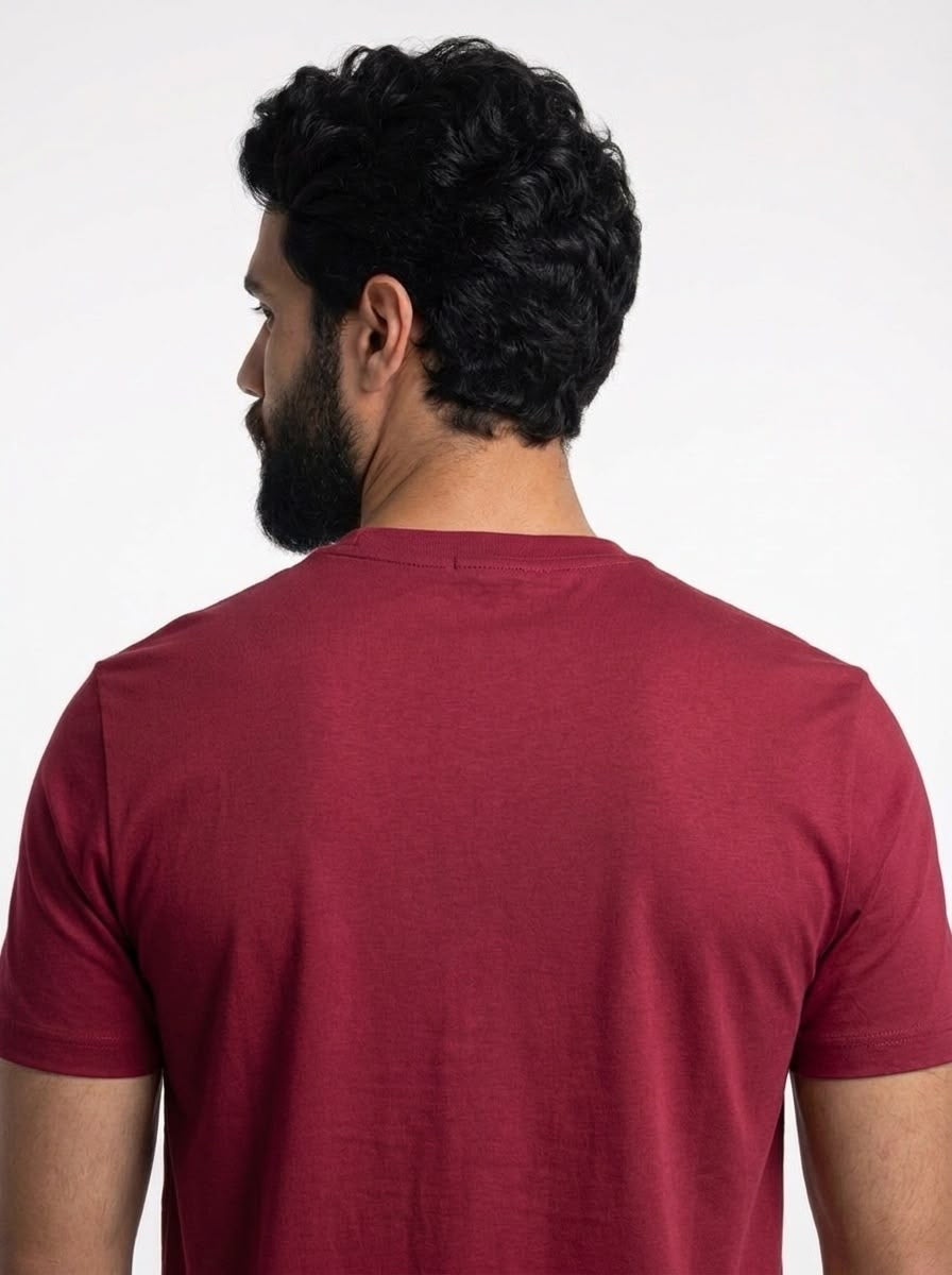 Camiseta LCT Monochrome Croc - Bordô