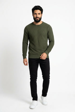 Camisa Long Sleeve TH Amalfi Core - Verde Musgo