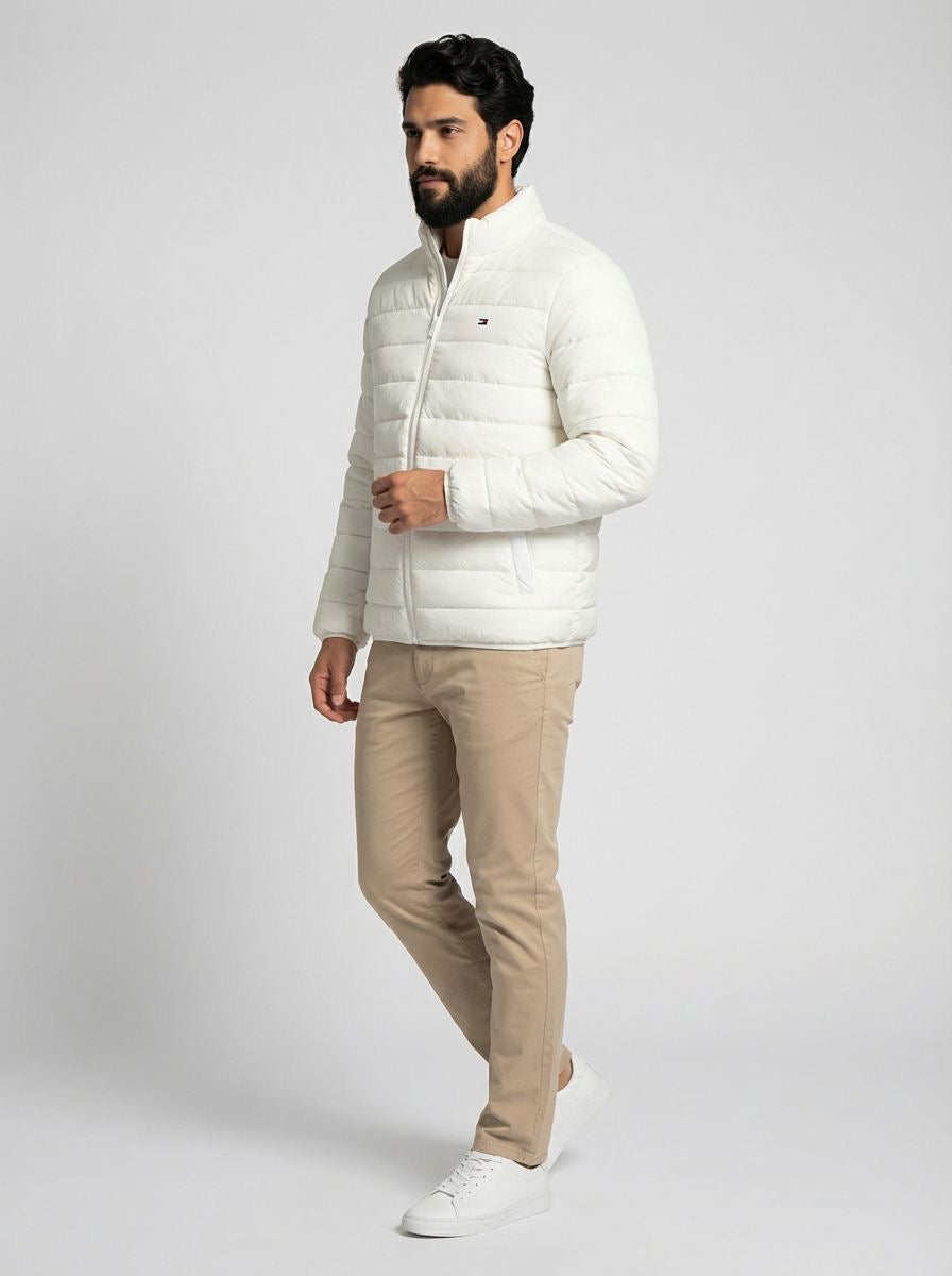 Jaqueta Puffer TH Cold Weather - Branca