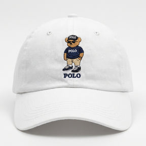 Boné Polo RL Casual Style Bear - Branco