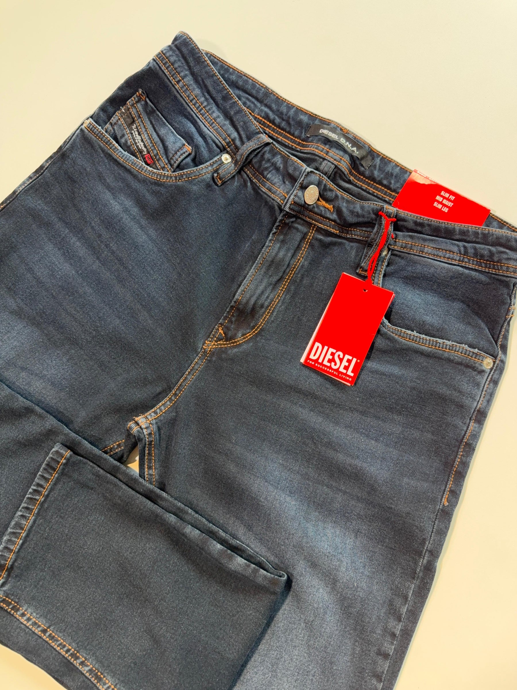 Calça Jeans DSL - Deep Blue Mid Shadow