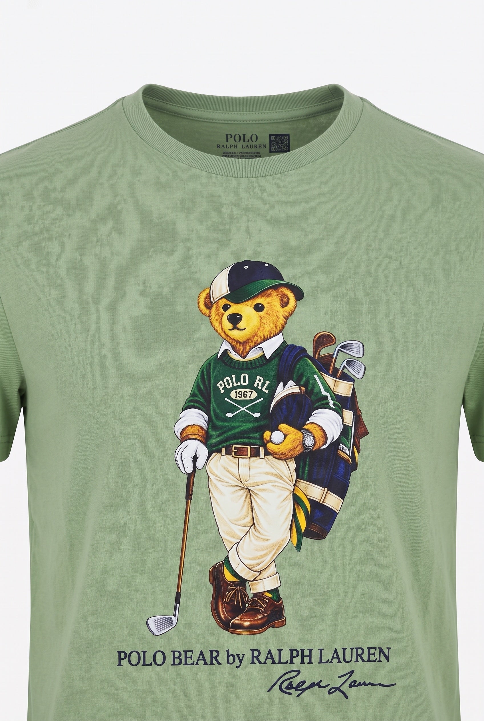 Camiseta RL Madison Avenue Bear - Verde Menta