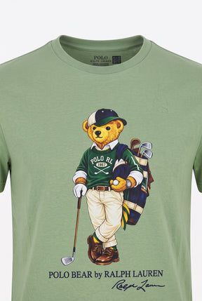 Camiseta RL Madison Avenue Bear - Verde Menta