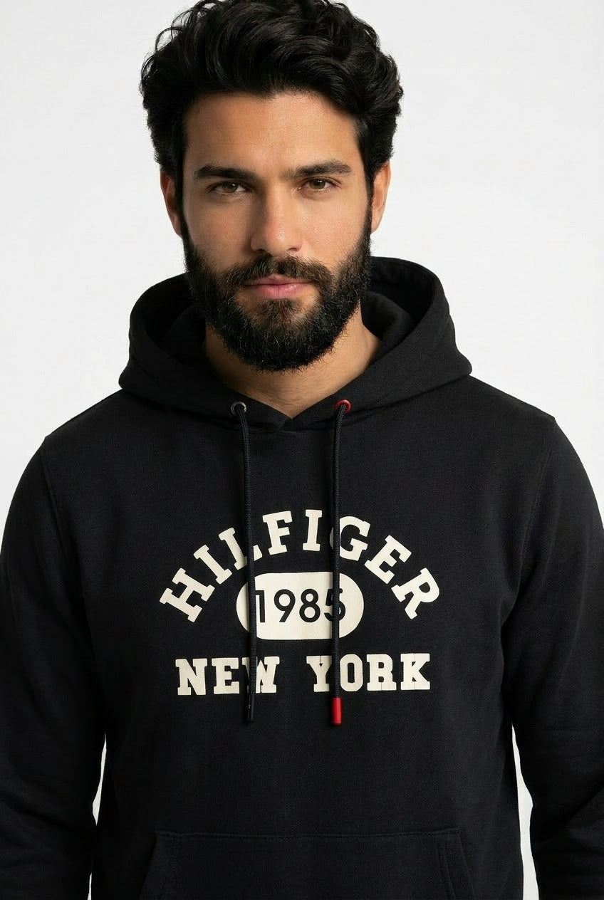 Moletom TH NYC Timeless Hoodie - Preto