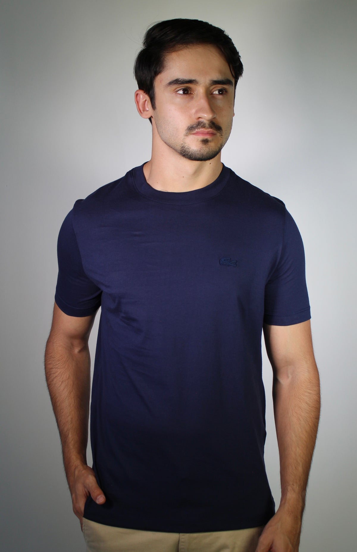 Camiseta LCT Monochrome Croc - Azul Marinho