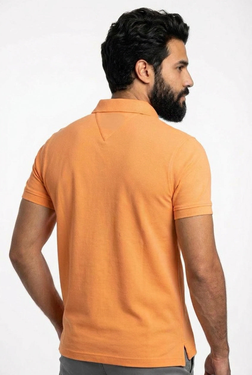 Camisa Gola Polo TH Masculina Coupe Sur Ivy - Laranja