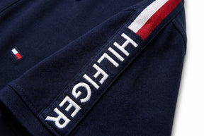 Camisa Gola Polo TH Legacy Stripe - Azul Marinho