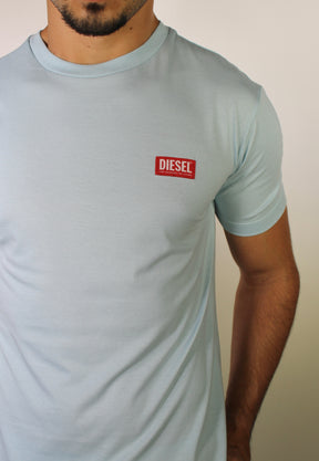 Camiseta DSL Signature Tag - Azul Bebê