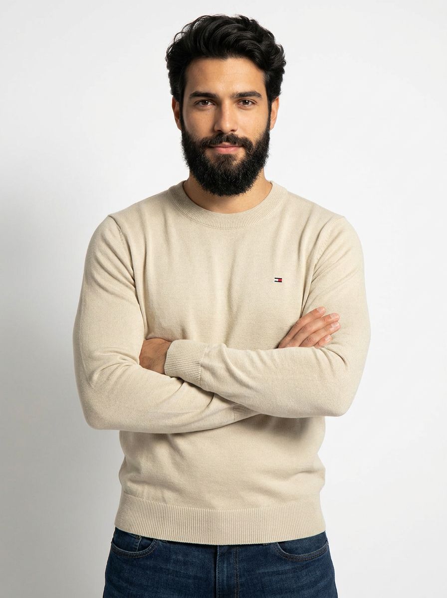 Suéter TH Upper Class - Creme