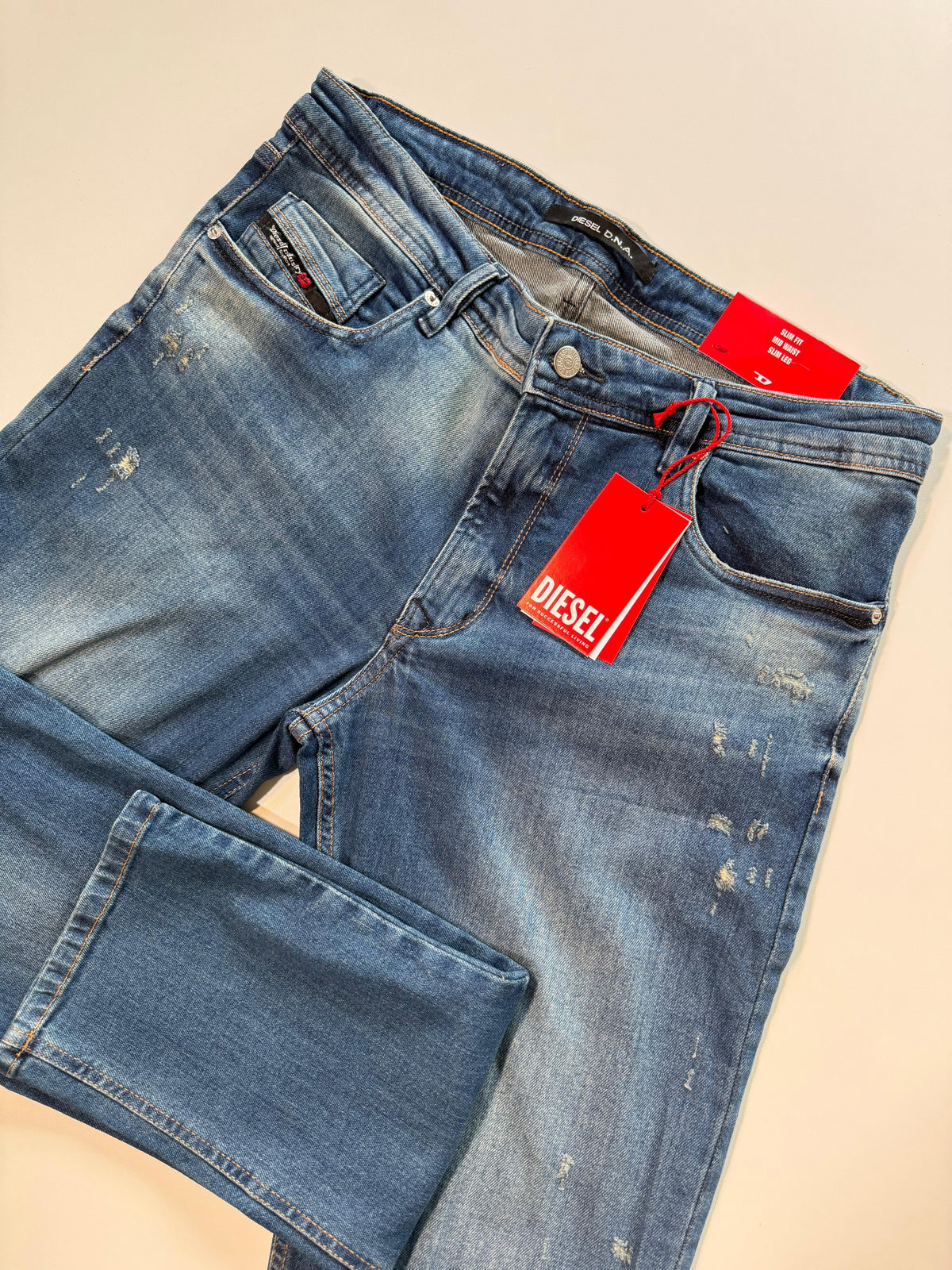 Calça Jeans DSL - Denim Division Soft Destroyed