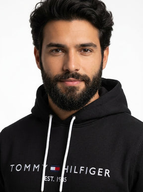 Moletom TH Est. 1986 Hoodie - Preto