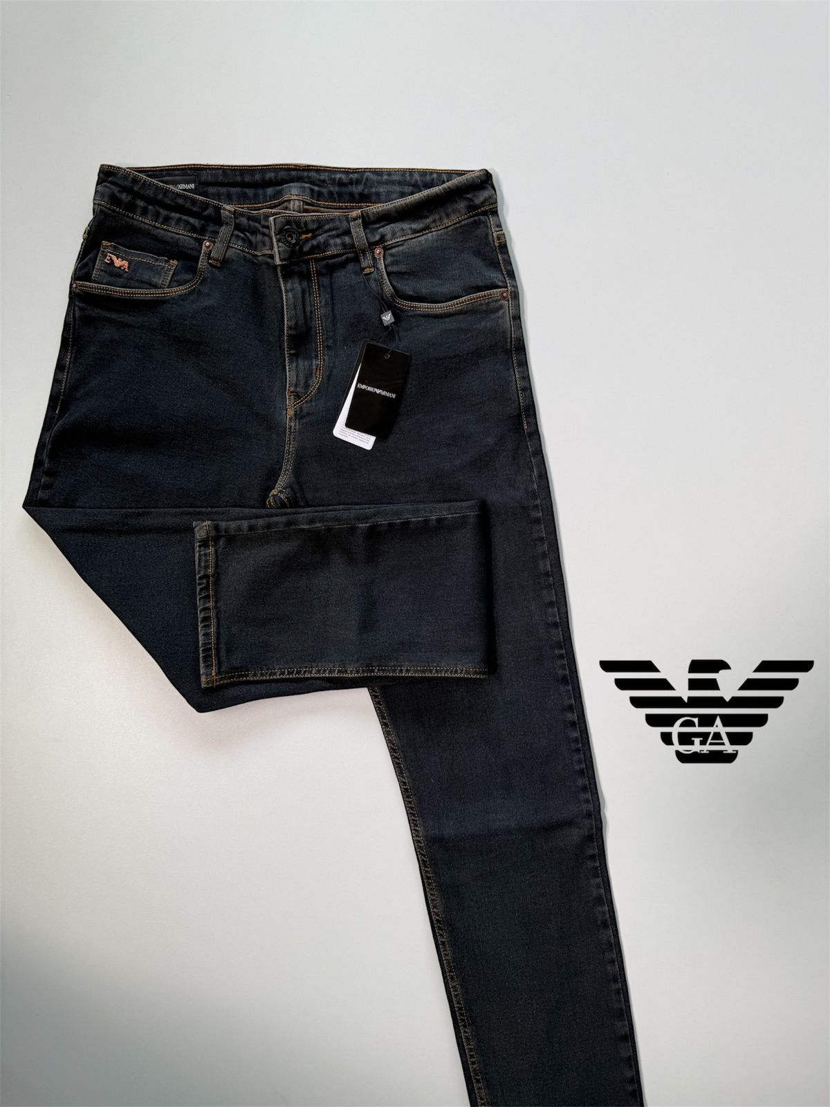 Calça Jeans EA - Midnight Denim