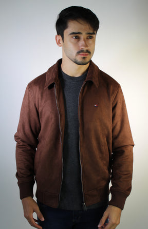 Jaqueta Suede TH - Marrom