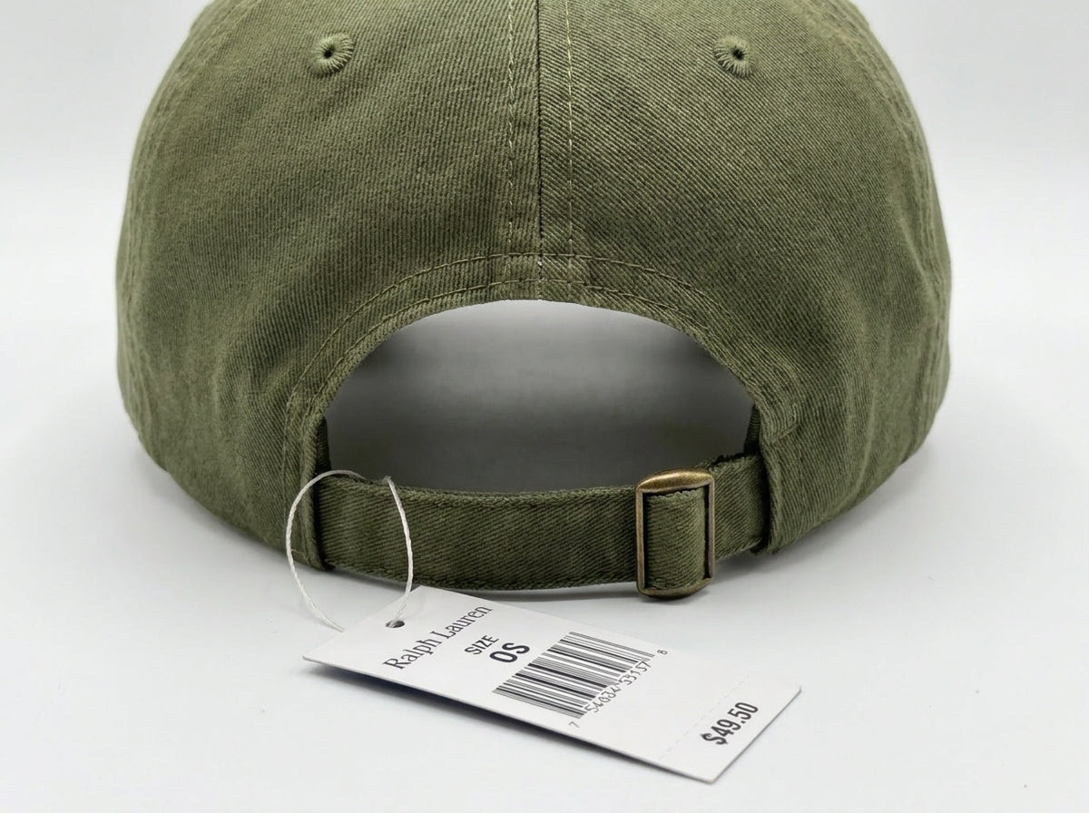 Boné Polo RL Malibu Bear - Verde Musgo