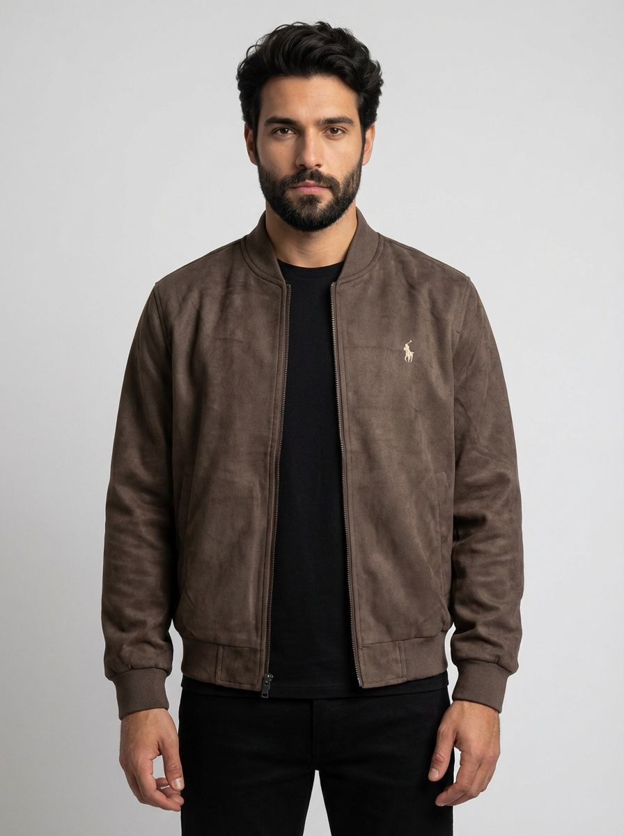 Jaqueta Suede RL Smart Modern Fit - Marrom