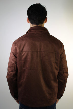 Jaqueta Suede RL Cargo - Marrom