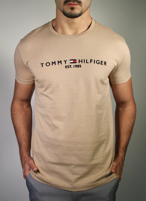Camiseta TH Est. 1985 - Cáqui