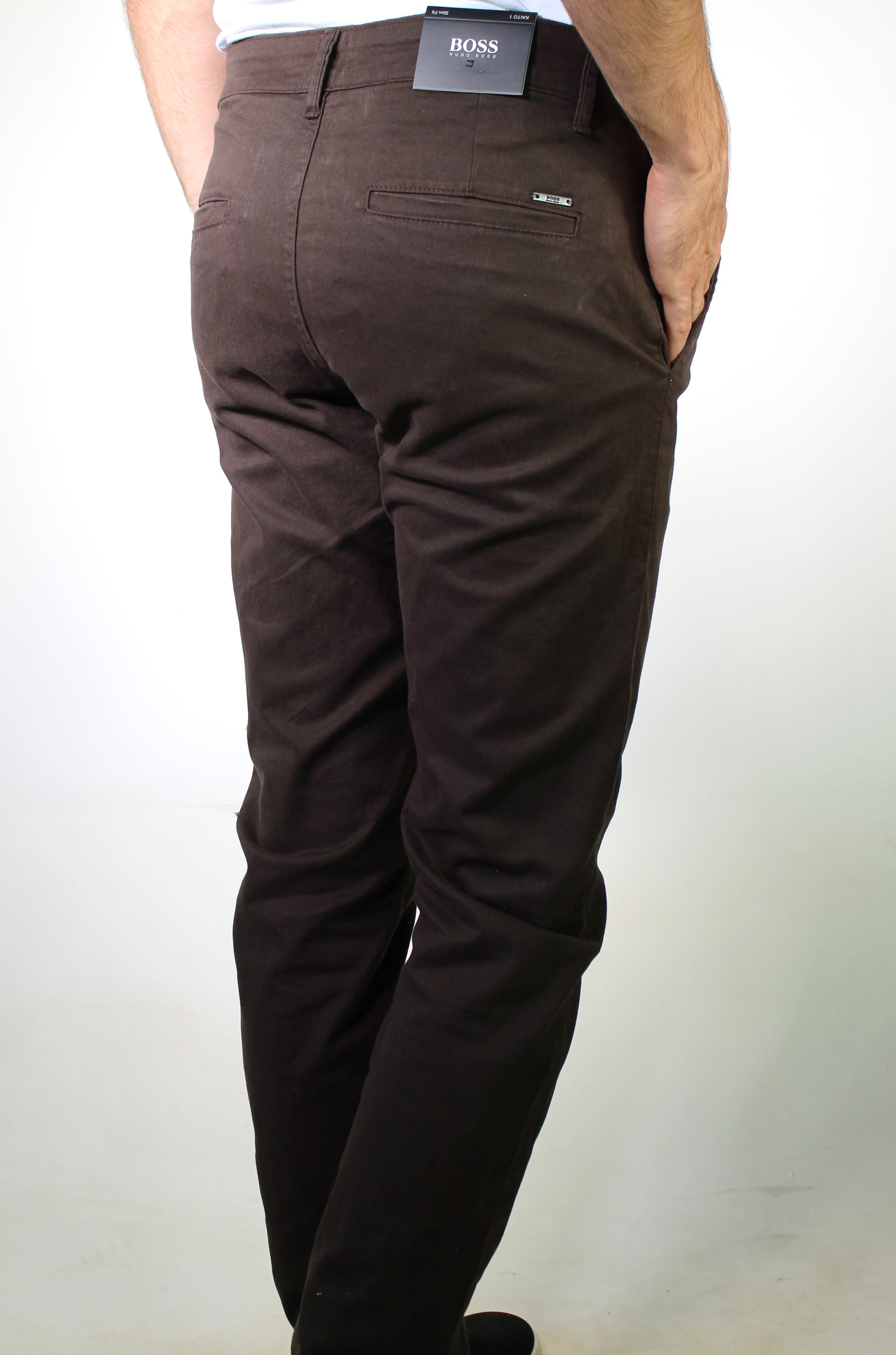 Calça Sarja Boss - Marrom