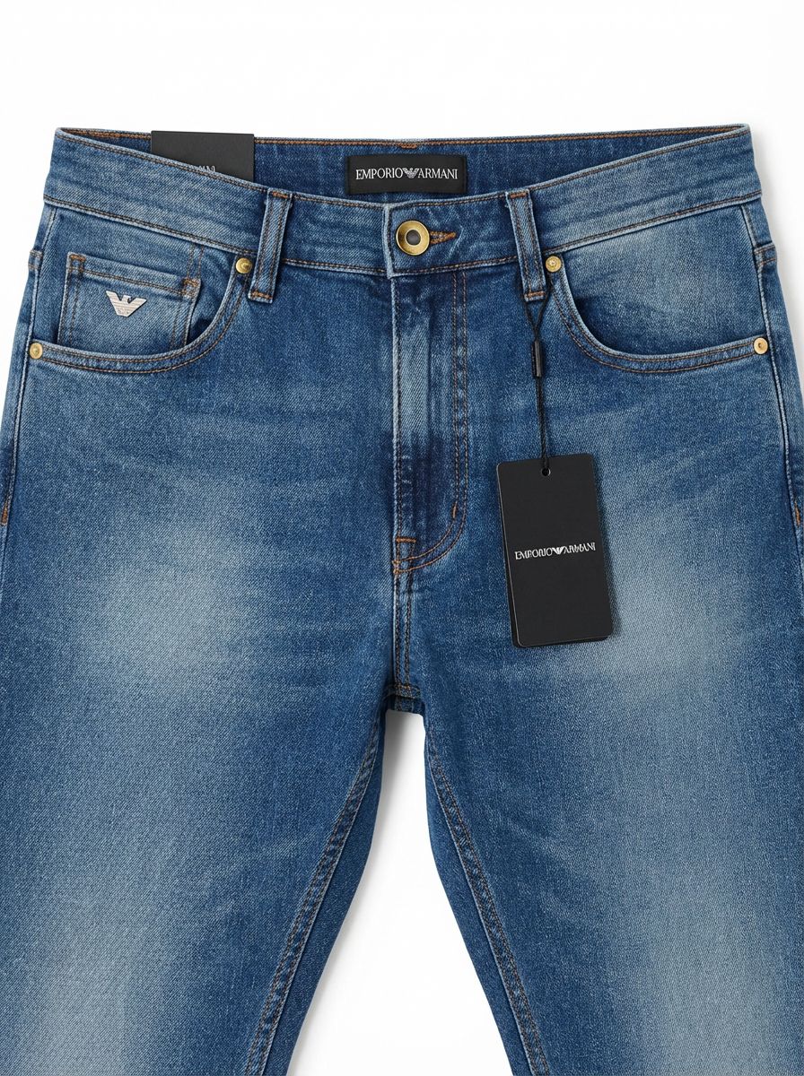 Calça Jeans EA - Retro Blue Fit