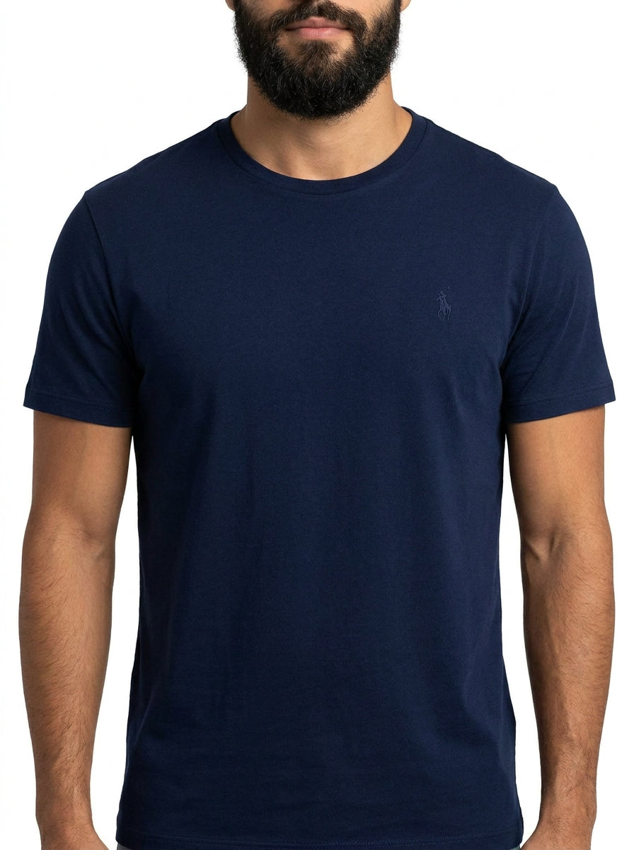 Camiseta RL Monochrome Icon - Azul Marinho