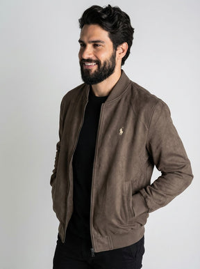 Jaqueta Suede RL Smart Modern Fit - Marrom