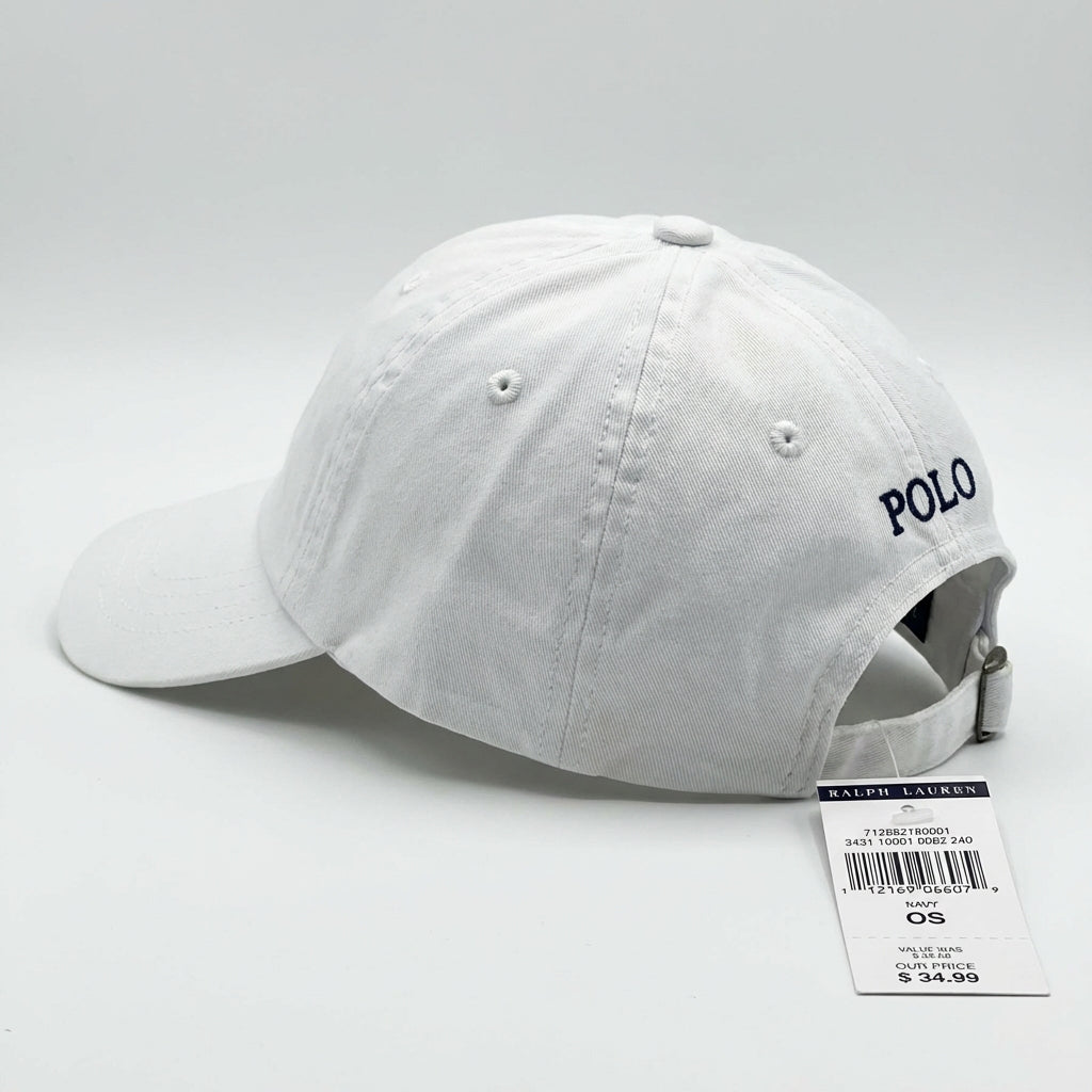Boné Polo RL Classic - Branco