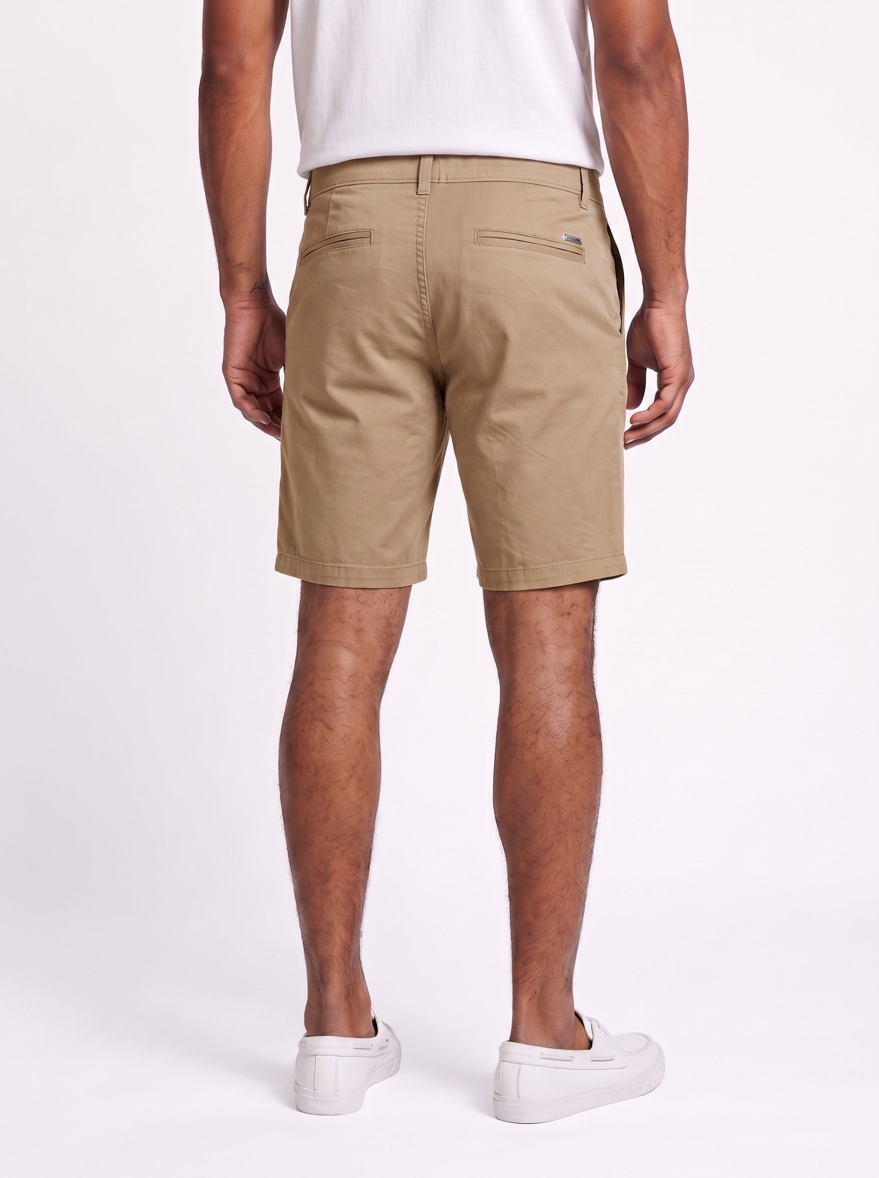 Bermuda Nobre Men Genova Sartorial - Cáqui