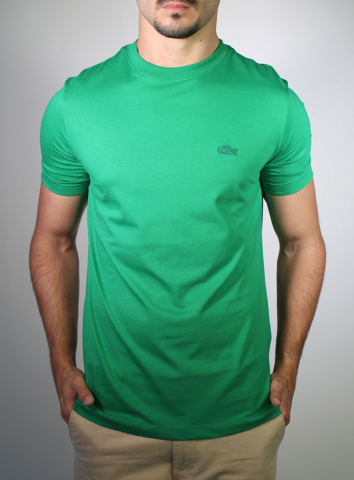Camiseta LCT Monochrome Croc - Verde Bandeira