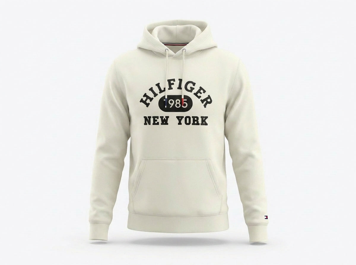 Moletom TH NYC Timeless Hoodie - Branco