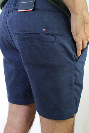 Bermuda em Linho TH - Azul Marinho