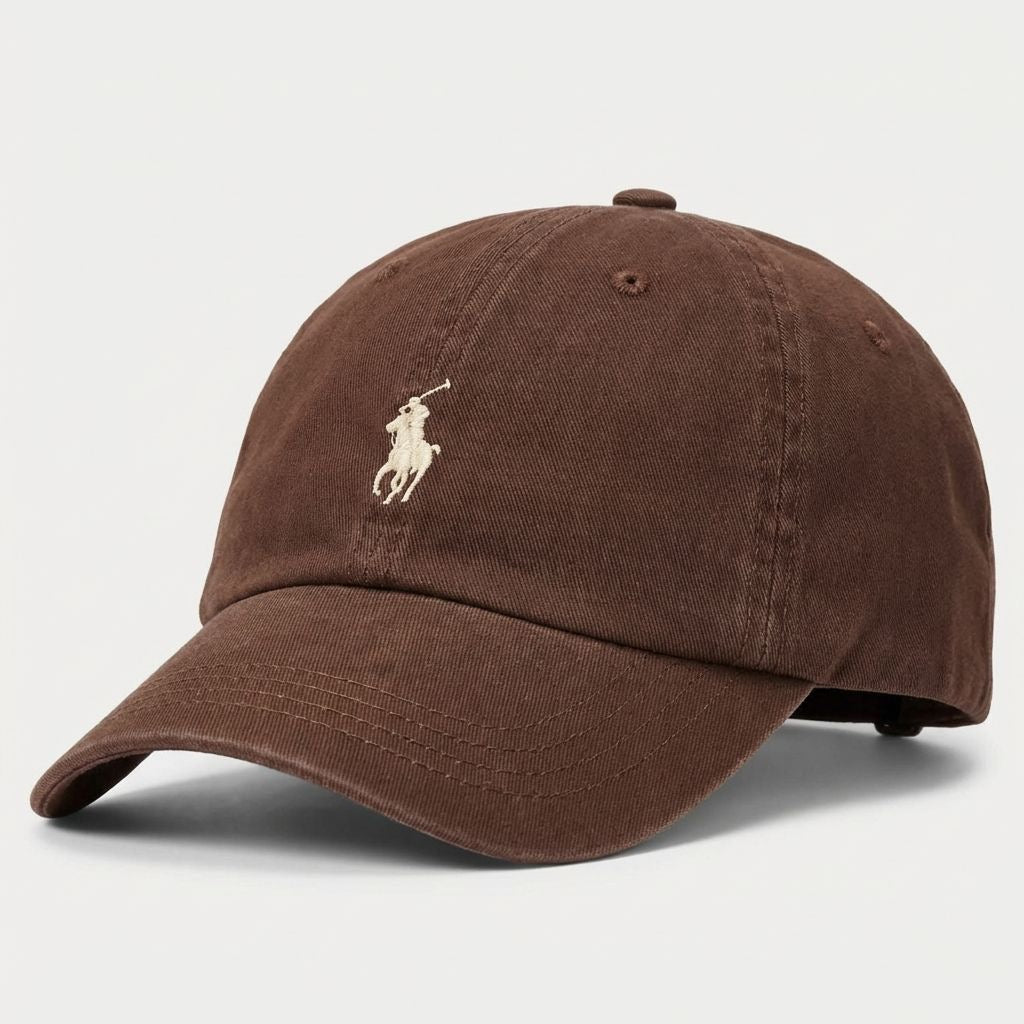 Boné Polo RL Classic - Café Small Pony Bege