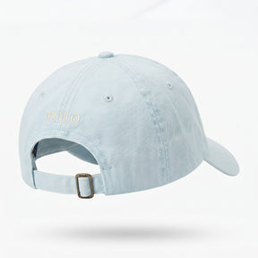 Boné Polo RL Classic - Azul Claro Small Pony Dourado