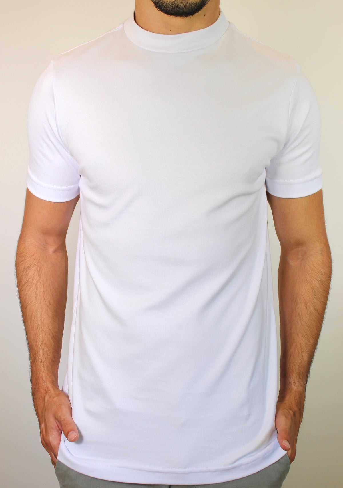 Camiseta Gola Midi Nobre Men - Branca