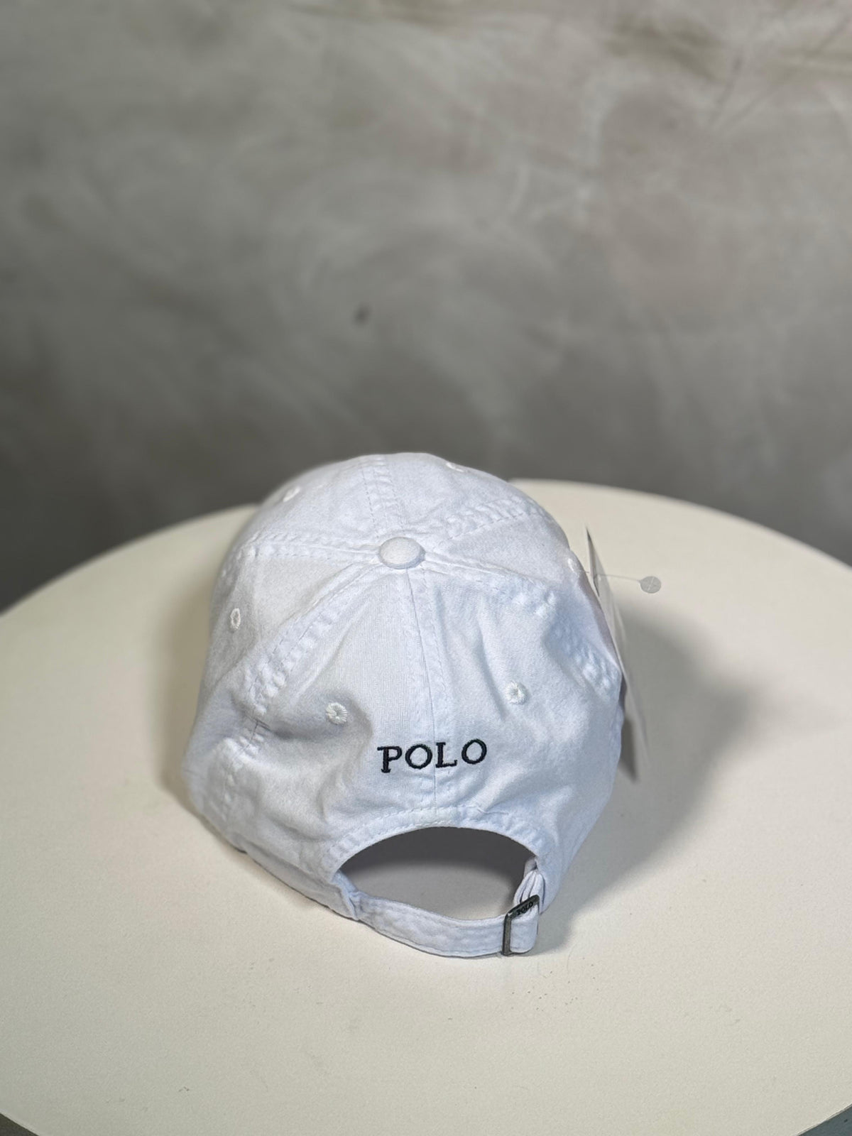 Boné Polo RL Classic - Branco Small Pony Preto