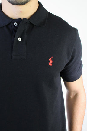 Camisa Gola Polo RL - Preta
