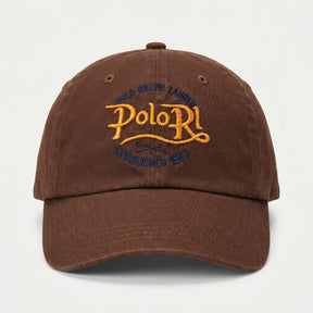 Boné Polo RL Old School Logo - Marrom