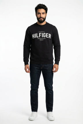 Moletom TH Legacy Crew - Preto