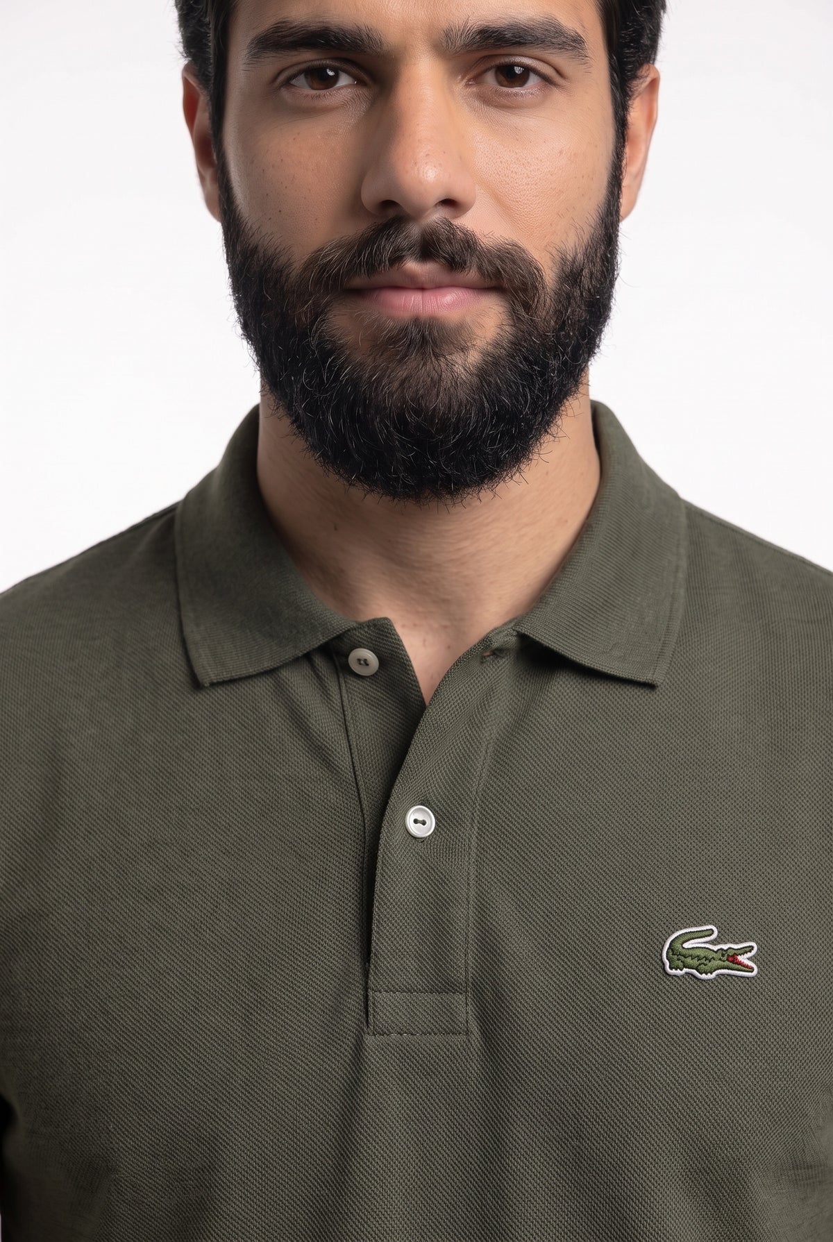 Camisa Gola Polo LCT – Verde Musgo