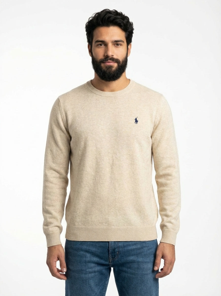Suéter RL Essential - Marfim