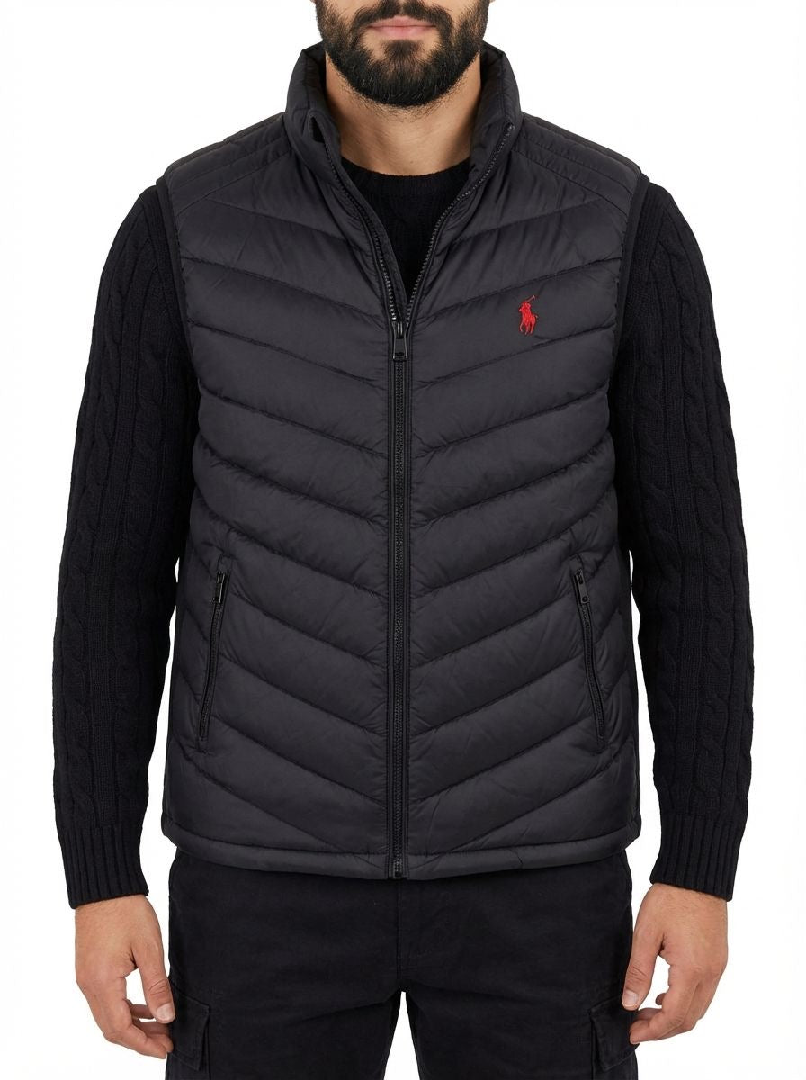 Colete RL Puffer City Heat - Preto