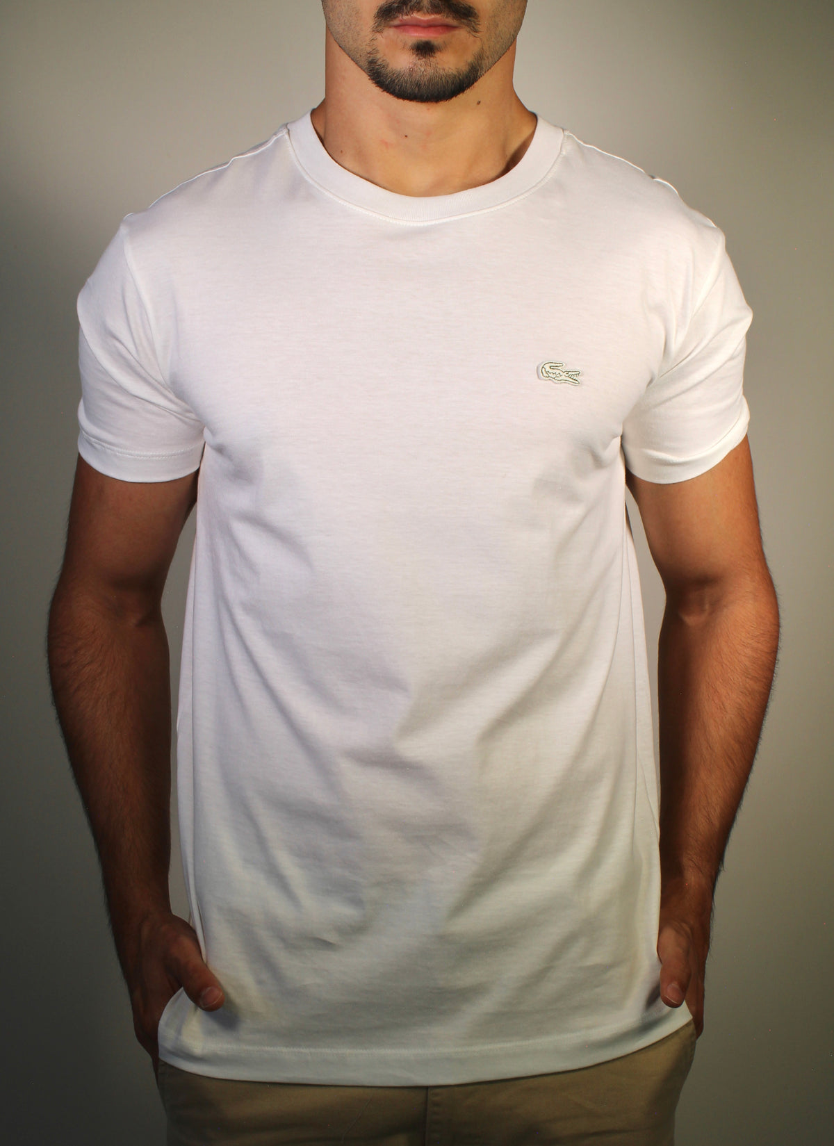 Camiseta LCT Monochrome Croc - Off White