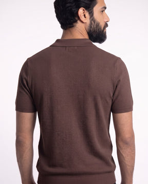 Camisa Gola Polo Nobre Men Torino House - Marrom