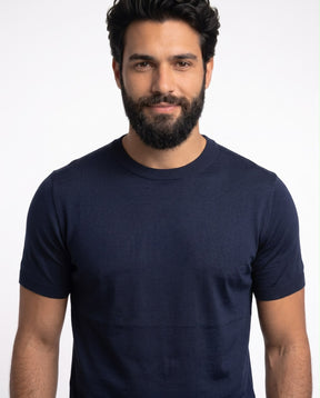 Camiseta Nobre Men Ravello Tailored - Azul Marinho