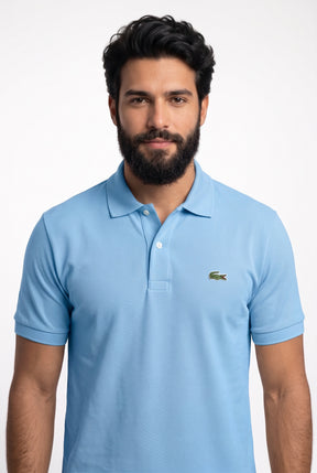 Camisa Gola Polo LCT – Azul Bebê